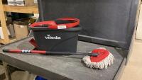 VILEDA SPIN MOP BUCKET WITH MOP