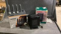 (2) ITEMS - NOMA MITTEN DRYER STAND + DURACRAFT SMALL HEATER