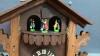 CUCKOO STYLE CLOCK - THORENS MOVEMENT "ROSES OF THE SOUTH" - 3