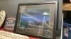 BOX W/ REFLECTIVE LIGHTHOUSE PICTURE, WOOD COUNTRY STYLE DECOR, PICTURE FRAME, "BLESSINGS" SIGN - 5