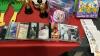 EASTER DECOR, CD'S, METAL BASKET W/ FILLING, BINGO MACHINE W/ CARDS, PLAYDOUGH TOYS - 3
