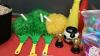 EASTER DECOR, CD'S, METAL BASKET W/ FILLING, BINGO MACHINE W/ CARDS, PLAYDOUGH TOYS - 4