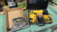 DeWalt, cordless drill sockets and wrenches