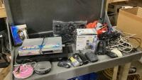SAMUSUNG BLU RAY PLAYER,DVD PLAYER DISC MAN, KEYBOARDS, MOUSE, CORDLESS PHONES
