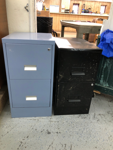 (2) FILE CABINETS