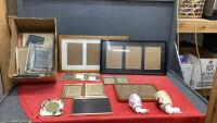 (2) BOXES W/FRAMES AND (2) OUTLET SCENTSY BURNERS
