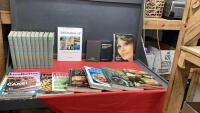 (2) BOXES OF BOOKS - BIBLES, COOKBOOKS, POPULAR SCIENCE SERIES