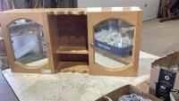 SHELF #18 - BATHROOM CABINETS