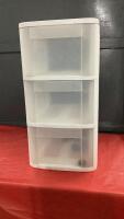 STERILITE 3-DRAWER PLASTIC ORGANIZER