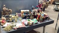 (2) TOTES OF CHRISTMAS DECOR
