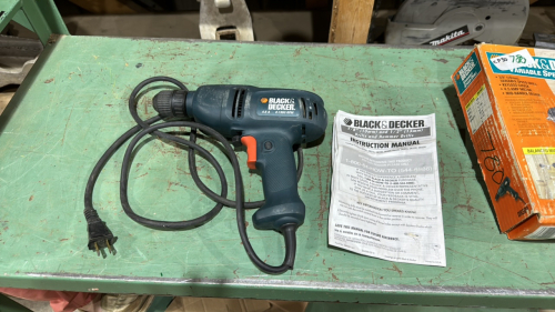 Black & Decker 3/8 drill