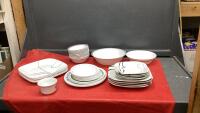 BOX OF MISC CORELLE