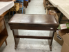 PIANO BENCH WITH NICE PADDED TOP