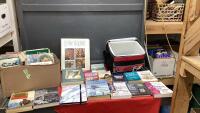 BOX & NASCAR INSULATED CASE W/ BOOKS
