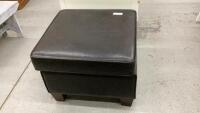 SQUARE STORAGE OTTOMAN