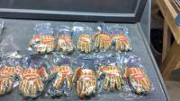 FLAT W/ (11) PAIR GLOVES + ICE GRIPS
