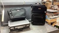 AIR CANADA CARRY-ON SUITCASE + DUFFLE BAG , HARD SIDED PROTECTIVE CASE