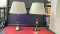 PAIR OF TABLE LAMPS