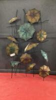 METAL ART WALL. DECOR - UMBRELLA'S