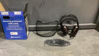 HUSQVARNA HEARING PROTECTOR WITH MESH VISOR