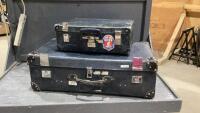 TRUNK AND HARD SIDE VINTAGE SUITCASE