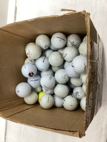 BOX OF GOLF BALLS