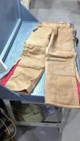 CARHARTT LINED BIB OVERALLS - 34X 32