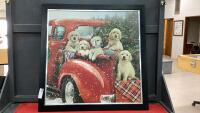 CHIRSTMAS PUPPY PICTURE