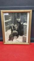 ANTIQUE LOOKING PRINT
