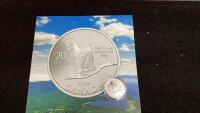 2014. CANADA $20 SILVER COIN - CANADA GOOSE