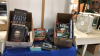 (2)BOXES ~BOOKS,PUZZLE, DVDâ€™S