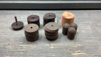 GRINDING WHEELS, CUTTING WHEELS + MANDREL -3&rdquo;