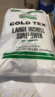 50 POUND BAG OF IN SHELL SUNFLOWER SEEDS
