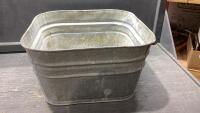 GSW GALVANIZED WASH TUB