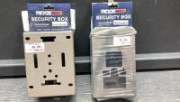 (2) RIDGETEC SECURITY BOX - FOR CAMERAS