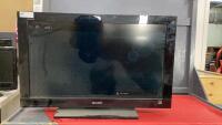 SONY BRAVIA 32" FLAT SCREEN TV ON STAND - HAS REMOTE