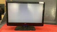 AVEIS 23" FLAT SCREEN TV - NO REMOTE
