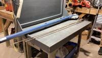 PLANO 64&rdquo; FLY FISHING ROD CASE WITH TRUE TEMPER 1395 ROD