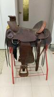 ROPING SADDLE - STAMPED 020 16