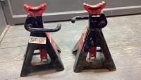 SET OF (2) MOTOMASTER JACK STANDS