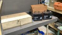 WOOD CASE + (2) NEW DISCOVER SCOOTER BATTERIES