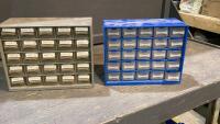 (2) SMALL BOLT BINS