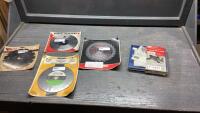 CRAFTSMAN 7&rdquo; DADO BLADE + PC 7 1/4&rdquo; CARBIDE BLADE , VA FIRETOOTH + KROME KING, SHOP MASTER PLYWOOD BLADE