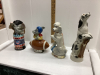 COLLECTIBLE LIQUOR DECANTERS - JIM BEAM