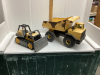 TONKA DUMP TRUCK AND DOZER