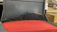 KOLPIN BLACK VINYL LIGHTLY PADDED GUN CASE