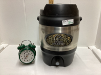 DUCKS UNLIMITED COOLER AND ALARM CLOCK