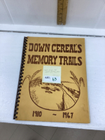 CEREAL HISTORY BOOK