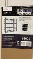 PROSLAT BIN WAREHOUSE 12 TOTE HEAVY DUTY PVC RACK
