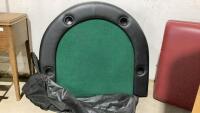 OVAL POKER/GAMES TABLE - FOLDABLE